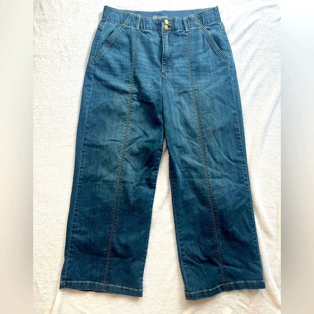 Democracy fab ab wide leg denim